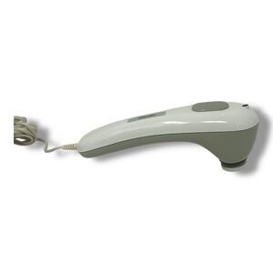 Sonassage Handheld Massager White Corded Ergonomic Comfort Pain Relief